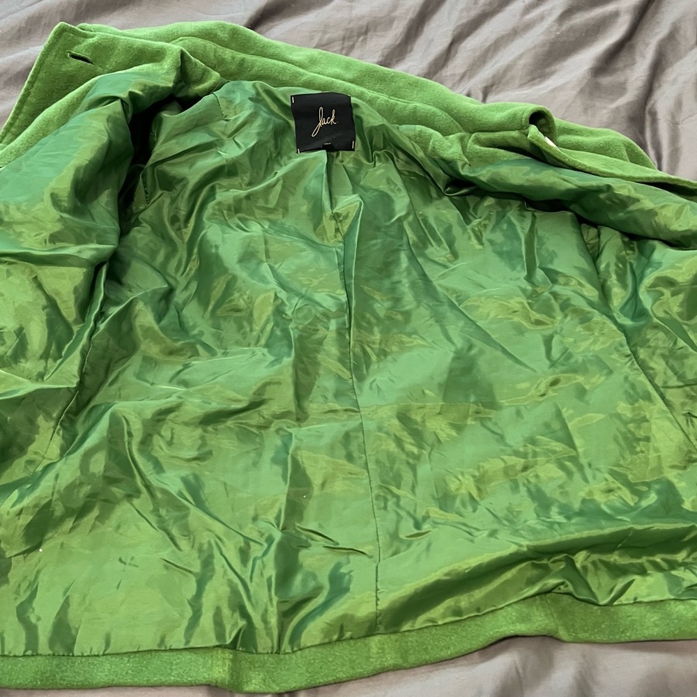 Green Jack by BB Dakota pea coat. Women’s size Large. - Picture 4 of 7